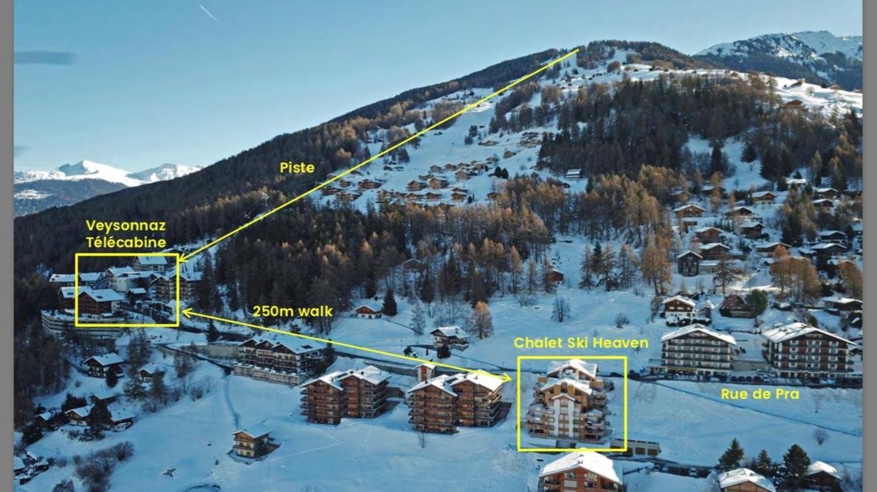 Ski Heaven 7 Apartment Veysonnaz ภายนอก รูปภาพ